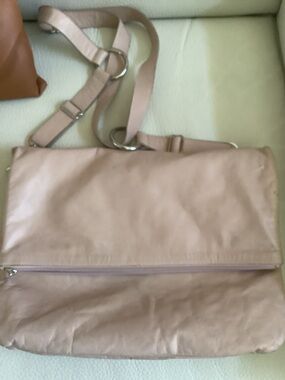RUDSAK Blush Pink Fold-Over Crossbody Bag